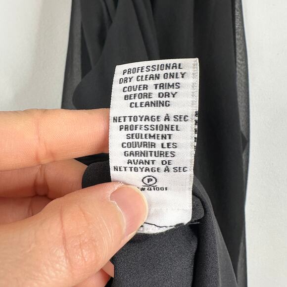 Diane Von Furstenberg Black Aubrey Two Halter - Picture 10 of 11